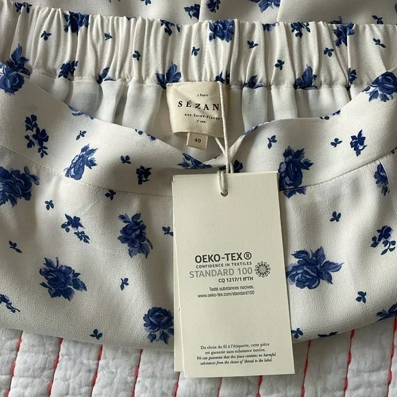 Sézane HERMIONE skirt sz 40 (8) new - Picture 8 of 9